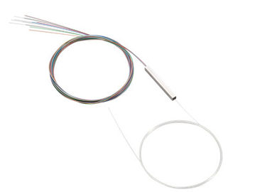 FTTH Sistemi Fiber Optik PLC Splitter Çıplak Cihaz 1x8 Mini Tüp G657A1
