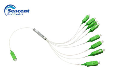 Pasif Optik PLC Bölücü Ağ PLC Fiber Bölücü 1X6 1x8 Mikro Tip