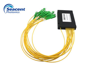 FTTX PON için Düşük Ekleme Kaybı 2.00mm Kaset PLC Bölücü 1X16