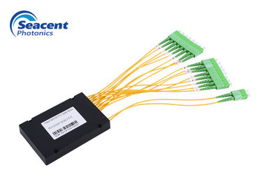 SC APC Konnektörlü 2.00mm 2X16 Kaset PLC Bölücü ABS Kutusu