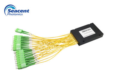 Düşük Ekleme Kaybı Abs Kutusu Plc Bölücü 2.00mm 2x32 Optik Bölücü