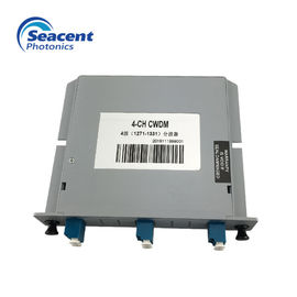 1270 ~ 1610nm Pasif Cwdm Mux, Fiber Cwdm 4 Kanal 3 Yıl Garanti