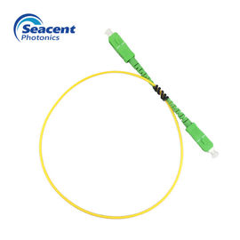 Tek Yönlü Tek Mod APC SC SC Fiber Yama Kablosu 0.5m 1.0m 1.5m 2.0m Uzunluk