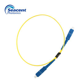UPC Fiber Optik Yama Kablosu, Tek Modlu Simpleks SC'den SC Fiber Jumper'a