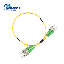 FTTH FTTB FTTX Ağı için Dubleks Tek Mod FC FC Mm Patch Cord APC Lehçe
