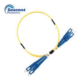 Dubleks 9 / 125µM Tek Modlu Fiber Yama Kablosu, Sc Sc Yama Kablosu UPC Lehçe