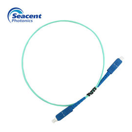 PVC / LSZH Malzemeli 2.0mm UPC SC SC Fiber Optik Yama Kablosu Çok Modlu