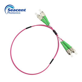 Multimode Dubleks Fc - Fc Fiber Yama Kablosu MM50 / 125 OM3, APC Lehçe
