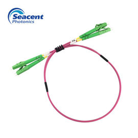 1.5m 3.0mm Fiber Optik Yama Kablosu LC LC Dubleks Çok Modlu, APC Lehçe