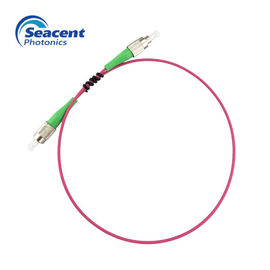 FC/APC Mutilmode Simplex Fiber Optic Patch Cord LSZH ROHS Certificate