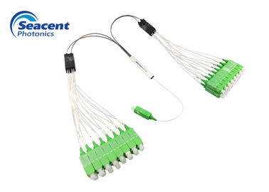 Kompakt Tasarımlı Yüksek Kararlılık 2x8 Mikro Fiber Optik PLC Bölücü