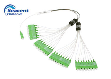 Kablo TV Ağı için 1 * 32 Fiber Optik PLC Splitter Şube Tipi Kompakt Tasarım