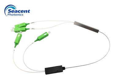 FTTH Sistemi için 2x2 Şube Tipi PLC Splitter İyi Optik Performans