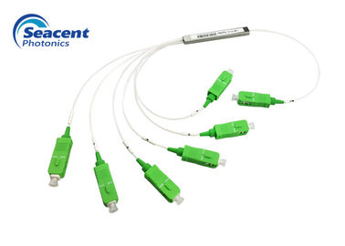 1x6 Plc Fiber Optik Bölücü / Fiber Optik Ses Kablosu Bölücü