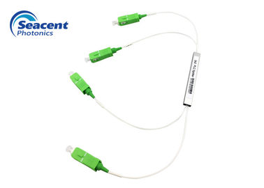 FTTH FTTB FTTX PON için Mikro Tip 1x2 Fiber Optik PLC Bölücü SC APC