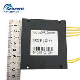 2X4 ABS Kaset Tipi PLC Bölücü Modülü / FTTH Fiber Plc Bölücü