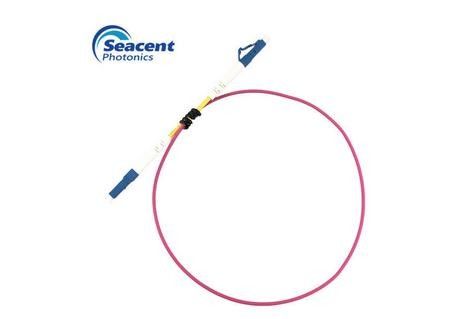 Sc Lc 1m UPC Fiber Optik Jumper Çok Modlu Dubleks Alev Geciktirici