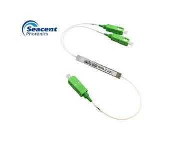 SC APC konektörü FTTB FTTX PON CATV için Fiber Optik Bölücü 1x2