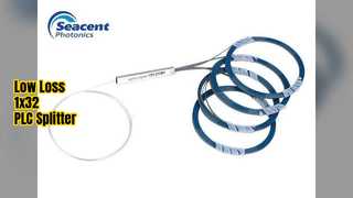1x32 PLC Ayırıcı Düşük Kayıplı Fiber Optik Ağ